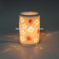 White ceramic fragrance oil burner