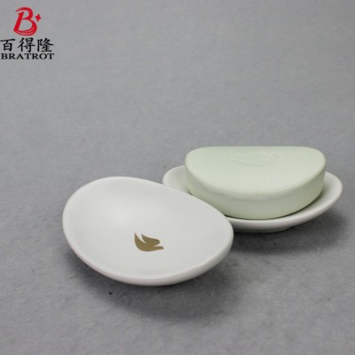 Beatrot Ceramic InterDesign Ceramic Bathroom Vanity Soap Dish, Matte